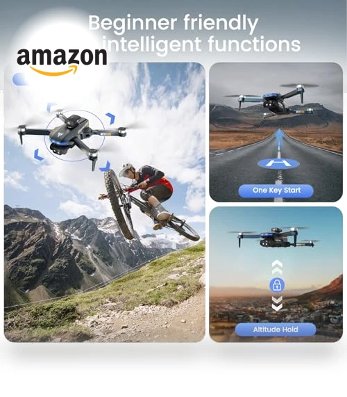 Brushless Motor Drone with 4K FPV — Drones, TizzyToy