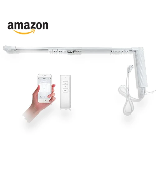 DIY WiFi Smart Automatic Curtain Motor Track System — Curtains, Olide