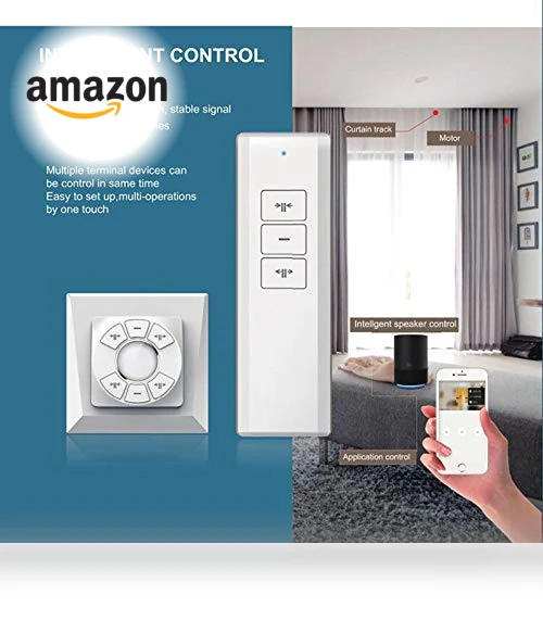 DIY WiFi Smart Automatic Curtain Motor Track System — Curtains, Olide