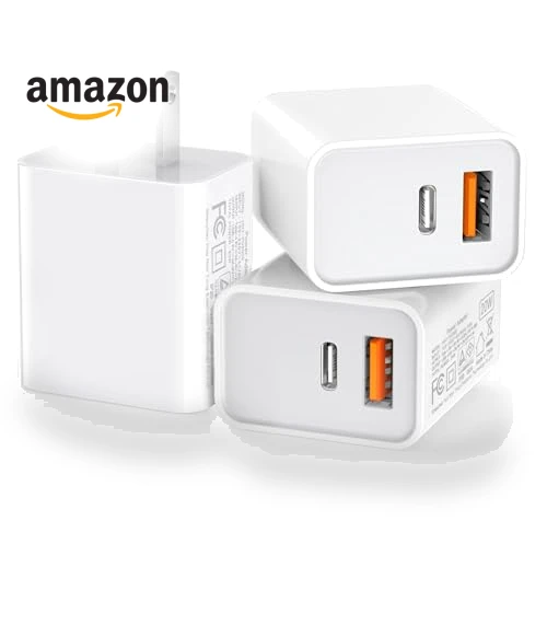 Dual Port USB C Wall Charger — Chargers, CSODINCE
