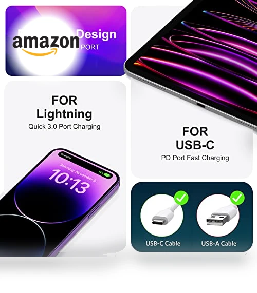 Dual Port USB C Wall Charger — Chargers, CSODINCE