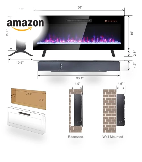 Electric Fireplace Heater — Electric Heating Solutions, Innoflame