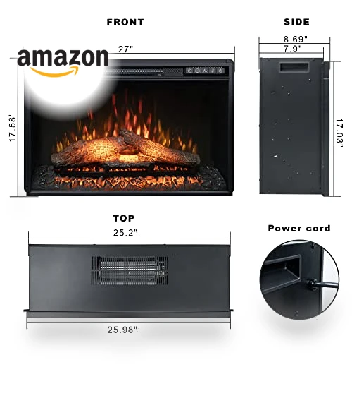 Electric Fireplace Insert — Electric Heating Solutions, Oxhark Flame