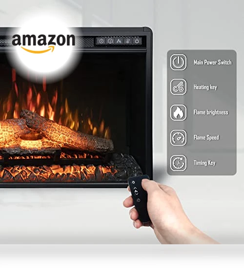 Electric Fireplace Insert — Electric Heating Solutions, Oxhark Flame