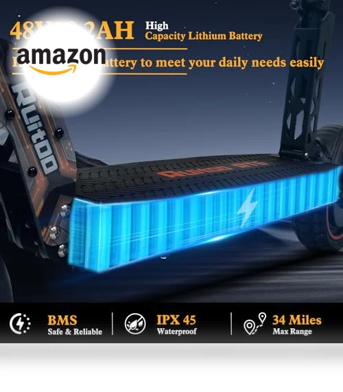 Electric Scooter with Seat — Electric Vehicles, Bikydom