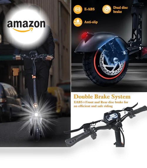 Electric Scooter with Seat — Electric Vehicles, Bikydom
