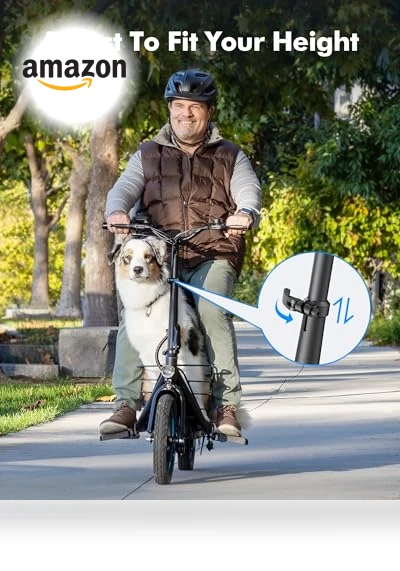 Electric Scooter with Seat — Electric Vehicles, Gyroor