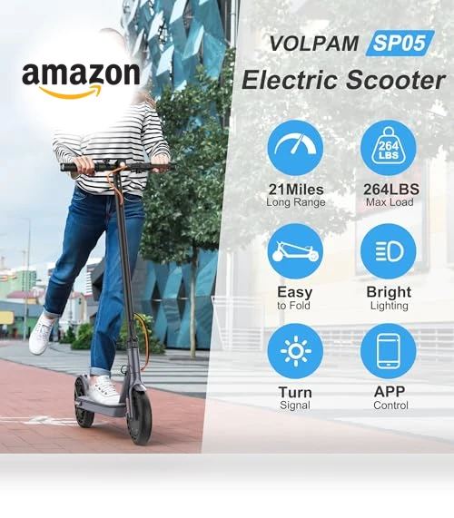 Electric Scooter — Electric Vehicles, VOLPAM