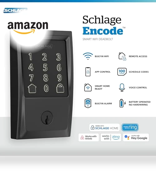 Encode Deadbolt Smart Lock — Deadbolts, SCHLAGE