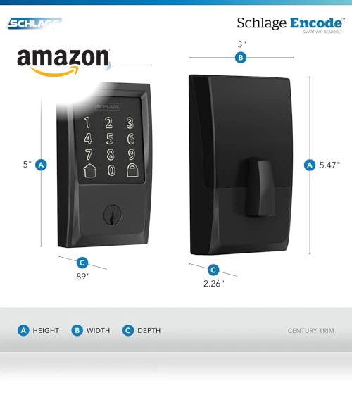 Encode Deadbolt Smart Lock — Deadbolts, SCHLAGE