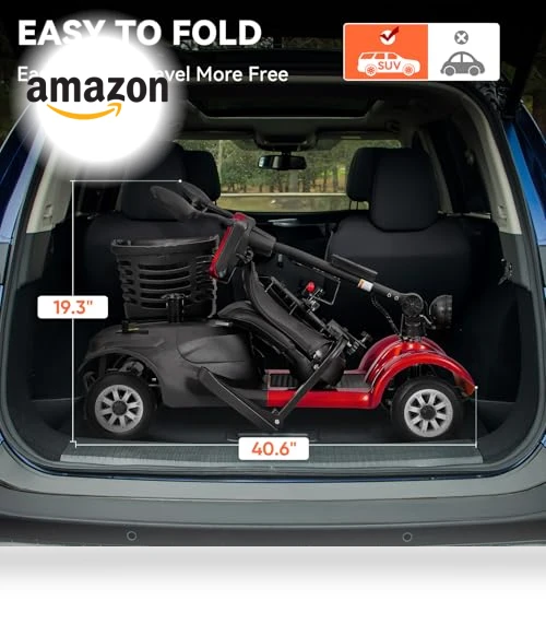 Foldable Compact Travel Scooter — Push Scooters, WheelWavi