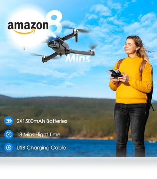 Foldable Mini Drone with Camera — Drones
