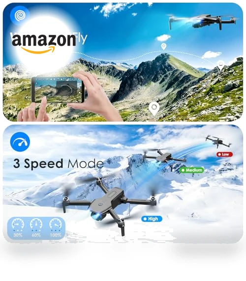 Foldable Mini Drone with Camera — Drones