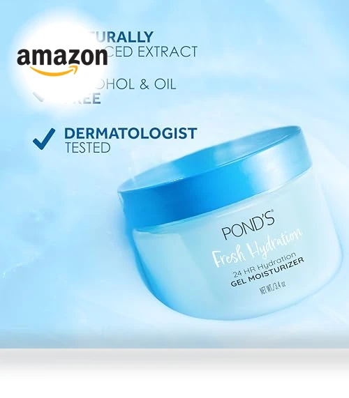 Gel Face Moisturizer for 24 hour Hydration and Luminous Skin — Creams & Moisturizers, POND'S