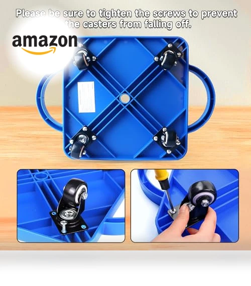 Gym Floor Scooter Board with Handles — Kids Fitness, GSE Games & Sports Expert
