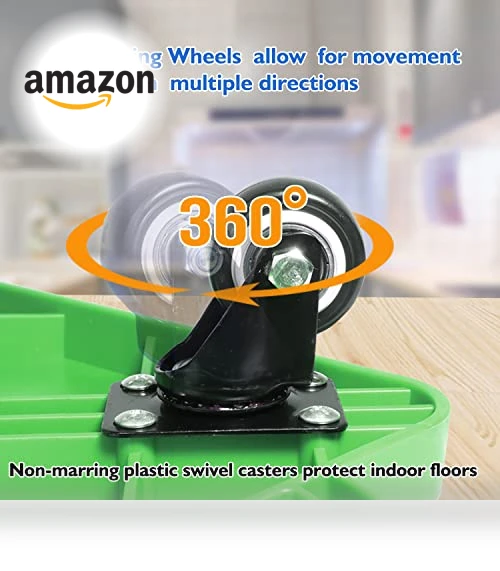 Gym Floor Scooter Board with Handles — Kids Fitness, GSE Games & Sports Expert