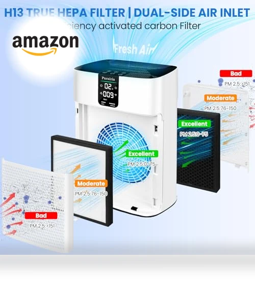 HEPA Air Purifier for Large Rooms — HEPA Air Purifiers