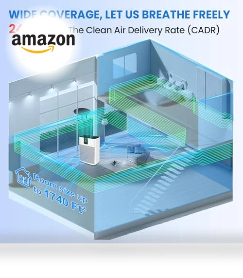 HEPA Air Purifier for Large Rooms — HEPA Air Purifiers