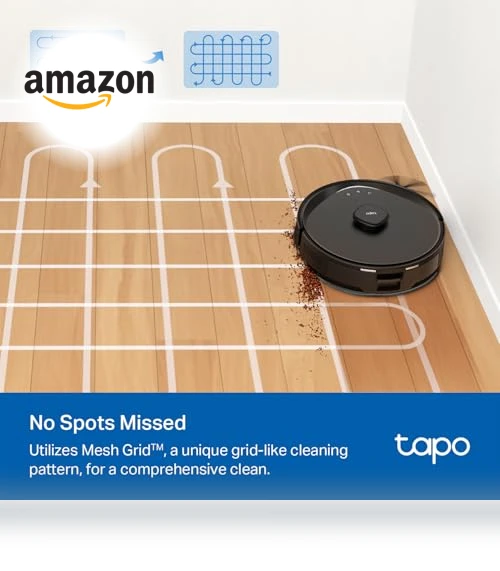 LiDAR Smart Navigation Robot Vacuum and Mop — Smart Cleaning Robots, Tapo