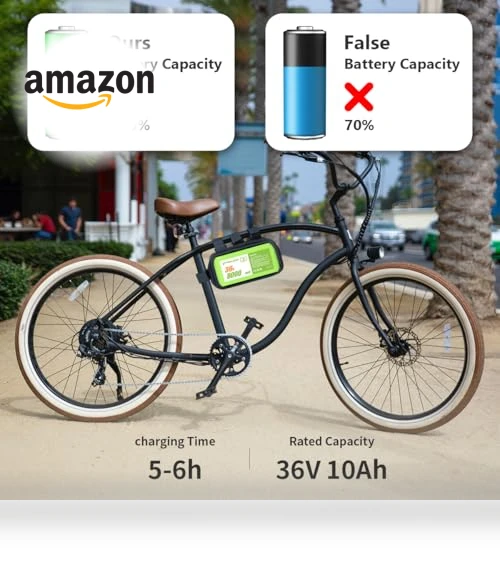 Lithium ion Battery for Electric Bike Scooter Tricicycle — Batteries & Chargers, H HAILONG