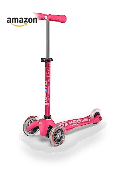 Mini Deluxe Three Wheeled Scooter — Balance Bikes, Micro