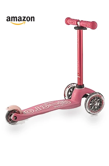 Mini Deluxe Three Wheeled Scooter — Balance Bikes, Micro