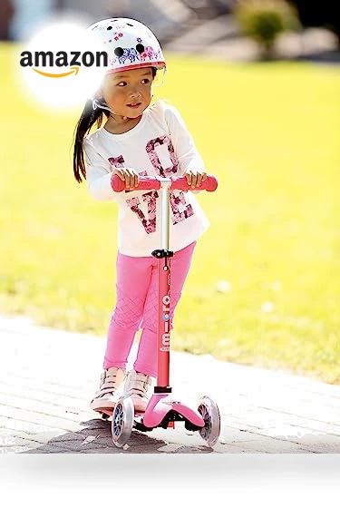 Mini Deluxe Three Wheeled Scooter — Balance Bikes, Micro