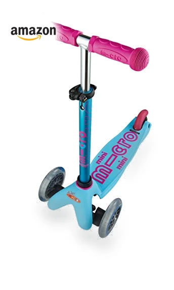 Mini Deluxe Three Wheeled Scooter — Push Scooters, Micro