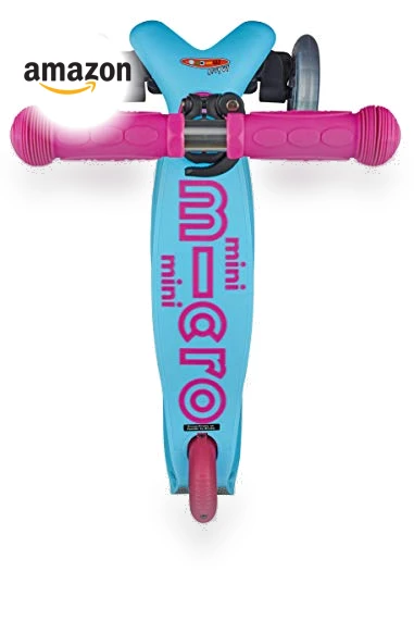 Mini Deluxe Three Wheeled Scooter — Push Scooters, Micro