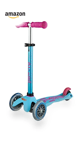 Mini Deluxe Three Wheeled Scooter — Push Scooters, Micro