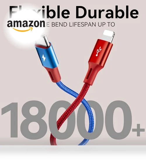 Multi USB Charging Cable 4A, 4-in-1 Braided Charging Cord — Chargers & Cables, Minlu