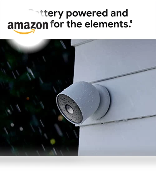 Nest Cam Outdoor or Indoor, Battery — Smart Home Security, Google
