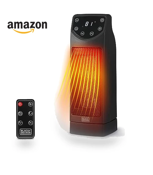 Oscillating Space Heater — Portable Heating Solutions, BLACK+DECKER