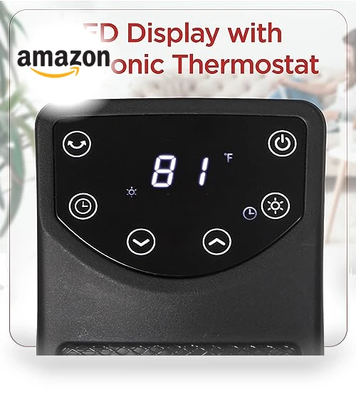 Oscillating Space Heater — Portable Heating Solutions, BLACK+DECKER