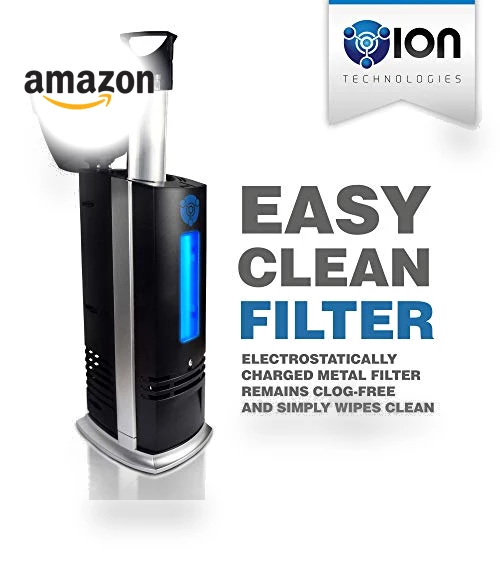 Permanent Filter Ionic Air Purifier Pro Ionizer with UV-C — Air Ionizers, OION Technologies