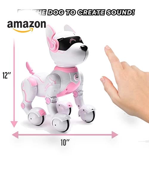 Pink Robot Dog — Interactive Figures & Robots, Top Race
