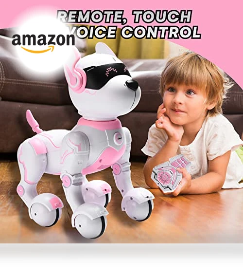 Pink Robot Dog — Interactive Figures & Robots, Top Race
