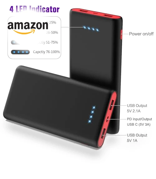 Portable Charger Power Bank 25800mAh — Chargers & Cables, Dongguan Haoxun Electronic Technology Co., Ltd