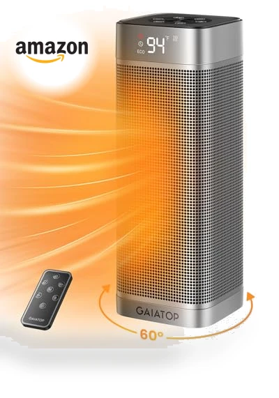 Portable Electric Space Heater — Portable Heating Solutions, Gaiatop
