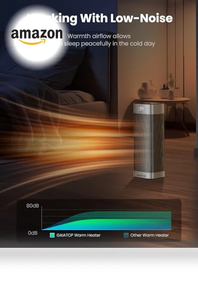 Portable Electric Space Heater — Portable Heating Solutions, Gaiatop