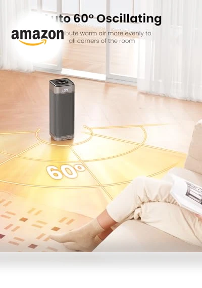 Portable Electric Space Heater — Portable Heating Solutions, Gaiatop