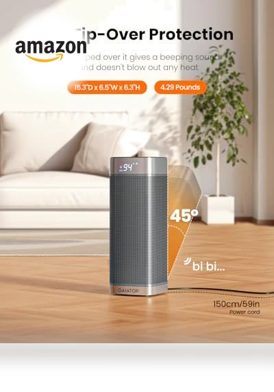 Portable Electric Space Heater — Portable Heating Solutions, Gaiatop