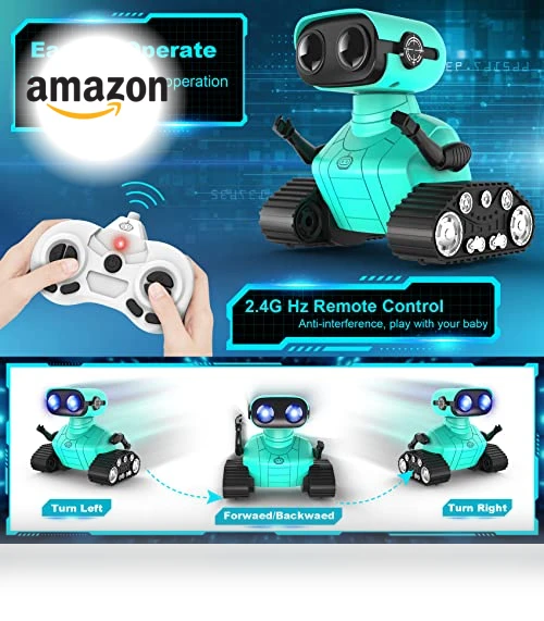 Rechargeable RC Robot Toy — Interactive Figures & Robots, Hamourd