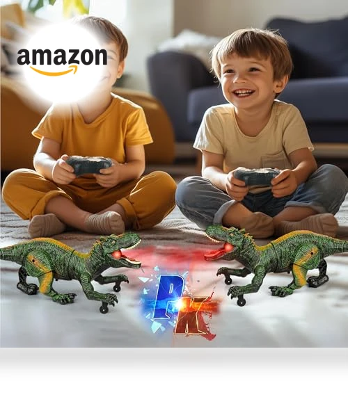 Remote Control Robot Dinosaur Toy — Interactive Figures & Robots, flybakiz