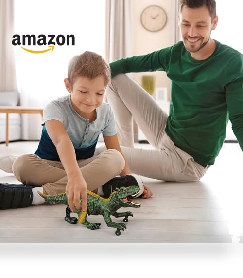 Remote Control Robot Dinosaur Toy — Interactive Figures & Robots, flybakiz