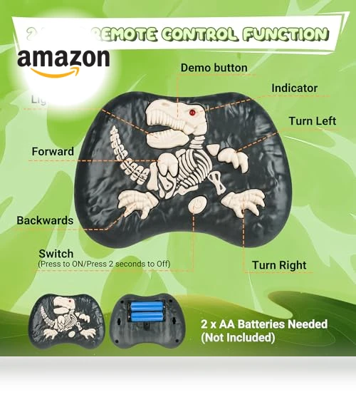 Remote Control Robot Dinosaur Toy — Interactive Figures & Robots, flybakiz