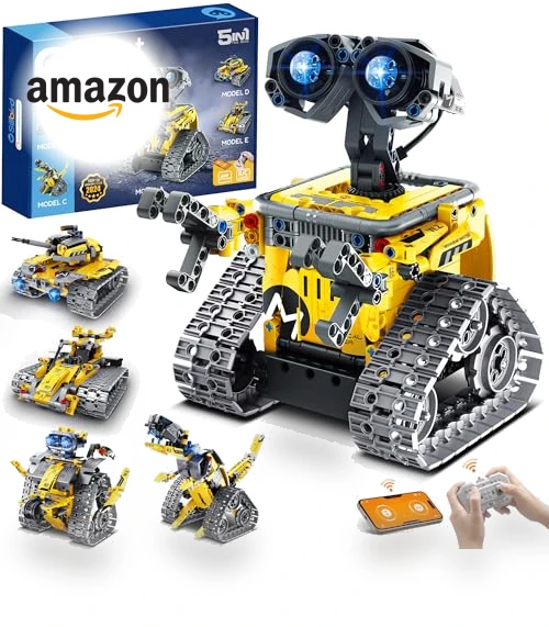 Robot Building Kit with Remote Control — Construction Kits, Sillbird