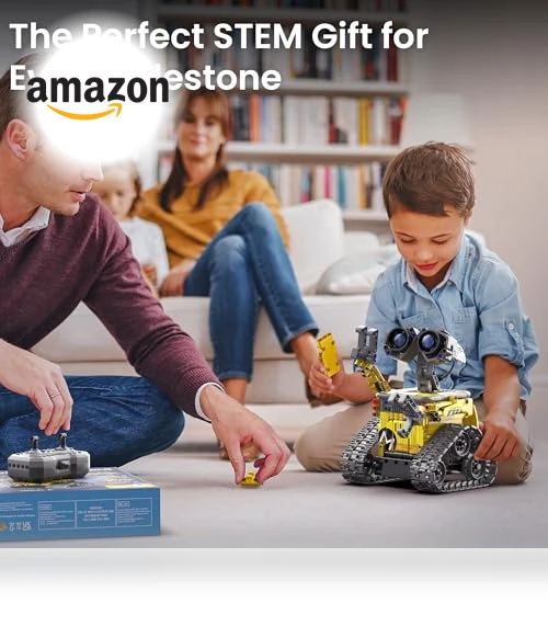 Robot Building Kit with Remote Control — Construction Kits, Sillbird