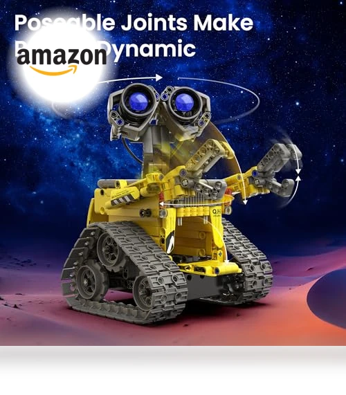Robot Building Kit with Remote Control — Construction Kits, Sillbird