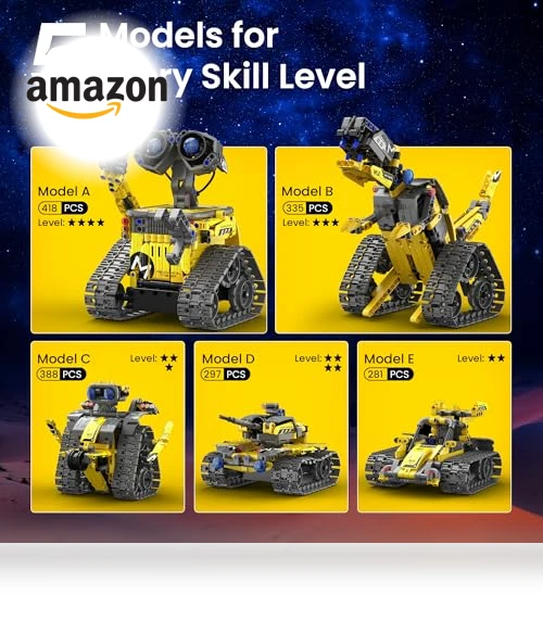 Robot Building Kit with Remote Control — Construction Kits, Sillbird